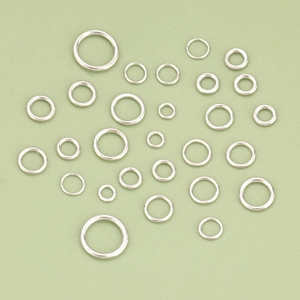 Koperen Gesloten Buigringen 18K Goud Rhodium Roségoud Ronde Verbindingslussen Voor DIY Sieraden Maken Armband Ketting