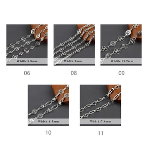 Detail view of 18K gold plated hollow chain links showing precise widths and textures