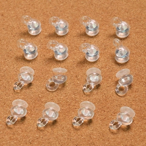 Σετ 16 διαφανείς ακρυλικές πόρπες και DIY αξεσουάρ για διακόσμηση παπουτσιών τύπου clogs