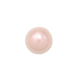 Minimalistische rosa Halbrunde Perle für DIY Schmuck und elegante Accessoires