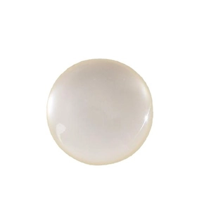 Polished 34mm round faux shell cat eye resin stone for DIY jewelry and phone case making