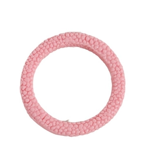 Rosa 5cm strukturierte Harz-Creolen für DIY-Schmuckherstellung und Zubehör-Set