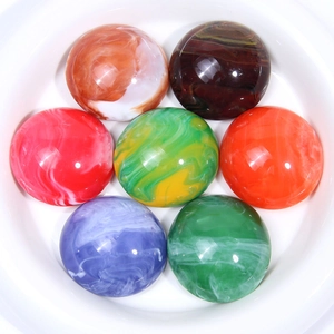 Übergroße Resin-Cabochons mit Marmortextur für DIY Handyhalterung-Zubehör-Set