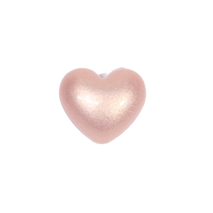 Accessoire de cœur en acrylique champagne scintillant pour boucles d'oreilles DIY