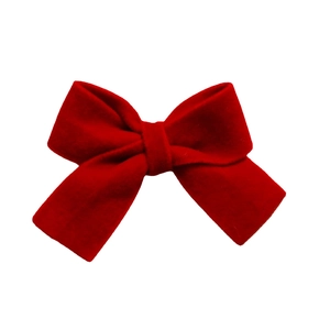 Fiocco vintage francese in velluto bordeaux per accessori per capelli fai-da-te e fermagli
