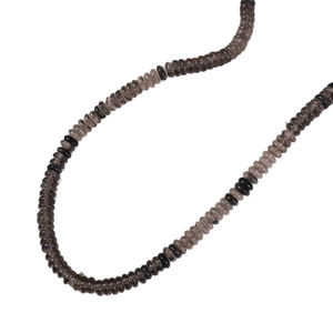 Natural 6mm flat disc beads for DIY jewelry making in dark translucent gemstone style