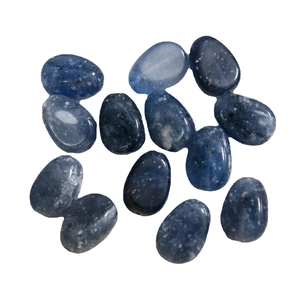 Cuentas de resina azul oscuro pulido con efecto estrella para joyería artesanal DIY