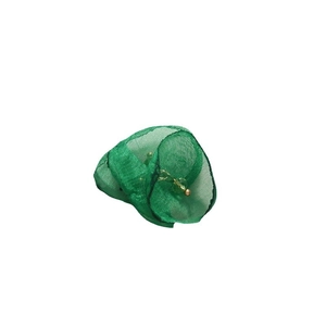 Fijne groene mesh bloemenhanger met gouden kraal voor DIY sieraden maken projecten