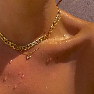 18K Vergoldete Edelstahl Schlangenkette Buchstaben Anhänger Halskette Zirkon Eingelegte Alphabet Ketten Damen Schmuck