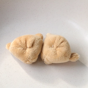 Détails de têtes d'ours en peluche marron clair pour accessoires DIY de pinces à cheveux