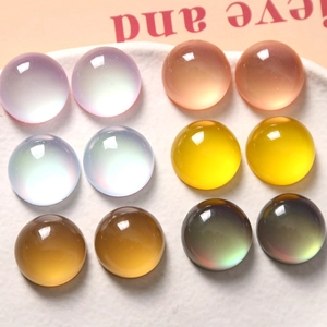 Snoepkleurige laser hars cabochons voor DIY sieraden maken en telefoonhoesje decoratie