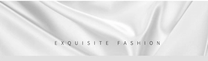 Close-up of elegant white satin silk fabric texture with exquisite fashion typography