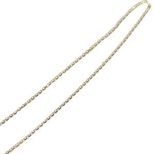 Elegant gold-plated O-chain necklace link for minimalist jewelry making and accessories