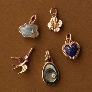 Κολιέ με Μενταγιόν DIY από Ανοξείδωτο Ατσάλι για Γυναίκες Καρδιά Σύννεφο Λουλούδι Πουλί Γούρι Χρυσό Ασημί Επιμεταλλωμένο Κόσμημα Μόδας Αξεσουάρ