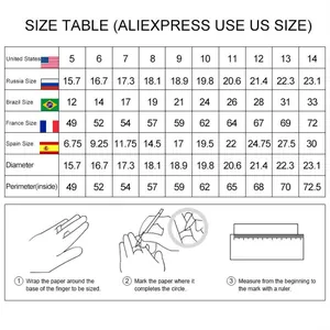 Guide complet des tailles de bagues avec mesures internationales et étapes de calcul
