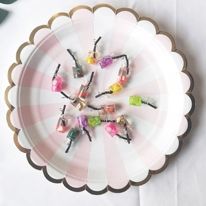 Miniatur-Früchtetee-Tassen aus Harz für DIY-Schmuck und Handy-Anhänger mit Haken