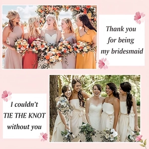 Vestidos de dama de honor en varios colores para bodas al aire libre y estilos elegantes
