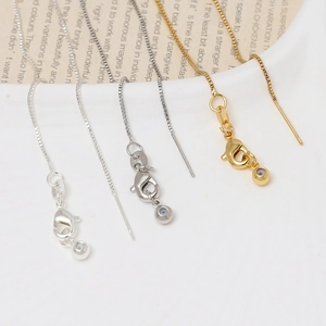 Verstellbare Box-Ketten aus Edelstahl für DIY-Schmuck in Gold, Silber und Anthrazit