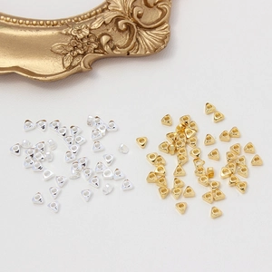 Perles Intercalaires Triangle en Cuivre Électroplaqué Perles Mobiles Géométriques Métalliques Pour Création de Bijoux DIY