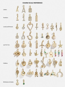 Collection de breloques plaquées or 18 carats pour bijoux DIY aux motifs sportifs