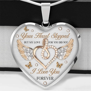 Collana Con Pendente a Cuore in Lega Con Accenti in Strass Regalo Sentimentale Per Nipote Sorella Nipote Anniversario Gioielli Uso Quotidiano