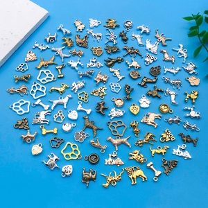 Sortierte Tier- und Hundeknochen-Legierungsanhänger für DIY Halsketten und Armbänder