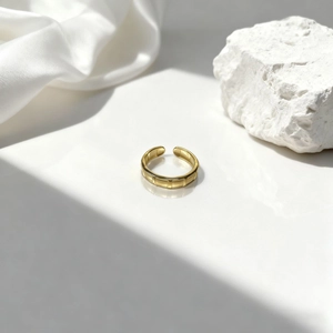 Anillos Abiertos De Acero Inoxidable Para Mujer De Lujo Minimalista Ajustable Serpiente Trébol Hoja Patrón Geométrico Anillos Para Dedos Joyas De Moda