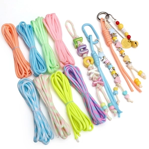 Nylon Braided Cord For DIY Jewelry Making Colorful Paracord Rope For Handmade Bracelets Necklace Craft Accessories Material