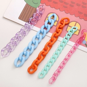 Kleurrijke acryl kettingstaven voor DIY handgemaakte armbanden en ketting accessoires