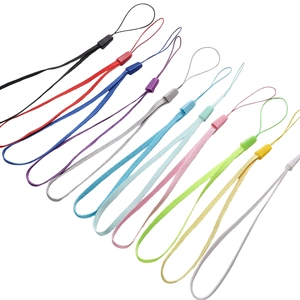 Colorful Polyester Braided Lanyard Wrist Strap For Cell Phone Keychain ID Badge Holder DIY Jewelry Making Accessories Universal Minimalist Anti-loss Hand Rope