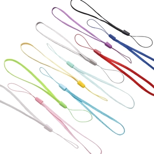 Colorful multi-purpose polyester lanyards for DIY jewelry making and phone accessories