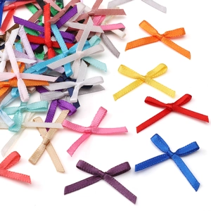 Gekleurde mini polyester lint strikken voor DIY sieraden en cadeauverpakkingen