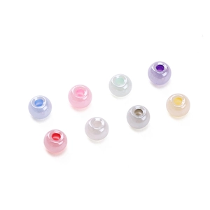 Perles de rocaille colorées de 4mm pour la fabrication de bijoux DIY colliers et bracelets