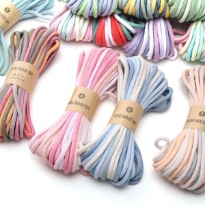 10-meter gradient cotton cord for DIY jewelry making and handmade accessory weaving