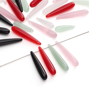 Perle in resina a forma di goccia lucida in colori misti per accessori gioielli fai da te