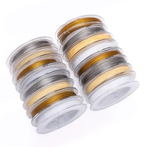 Détails de fils métalliques en acier inoxydable 304 pour la création de bijoux DIY