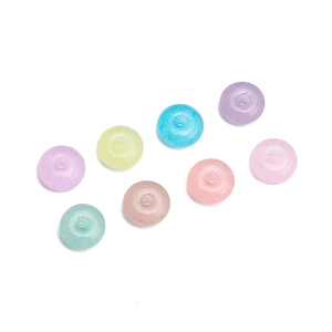 Πολύχρωμες χάντρες άβακα 3x6mm σε χρώματα macaron για DIY κολιέ και χειροποίητα κοσμήματα