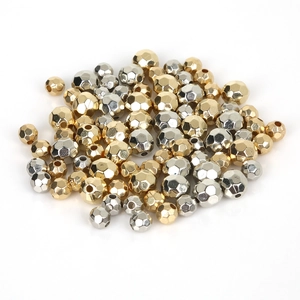 DIY Sieraden Maken Materialen Gegalvaniseerde Kunststof CCB Tussenkralen Geometrische Vierkante Gefacetteerde Losse Kralen