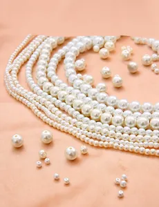 Macro de perles d'imitation en verre de haute qualité pour la fabrication de bijoux