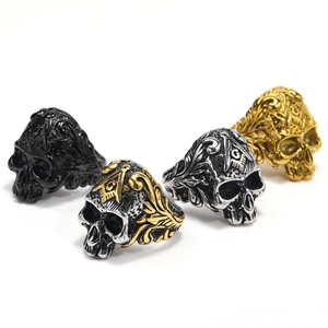 Hip Hop Punk Freimaurer Totenkopf Ring Für Herren Gothic Freimaurerei Siegelring Titanstahl Quadrat Kompass Buchstabe G Schmuck