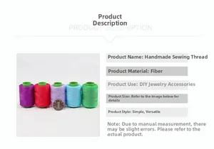 Five spools of colorful fiber sewing thread for DIY crafts with a coin scale reference