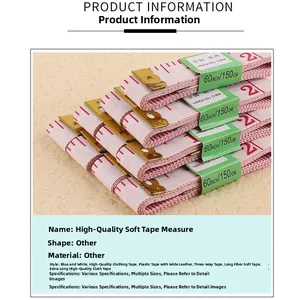 Detail of high-quality flexible measuring tape with clear red dual scale markers