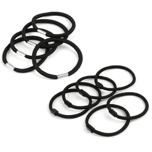 Elastici per Capelli Neri Corda per Capelli Minimalista Con Fibbia Accessori per Acconciature Fai-da-Te per Donna Fasce per Capelli Quotidiane