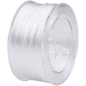 Transparente elastische Kristallperlenschnur für DIY-Schmuckherstellung und Perlenketten