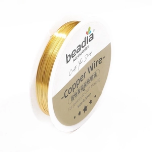 0,3 mm anlaufbeständiger Gold-Kupferdraht auf Spule für DIY-Schmuckherstellung