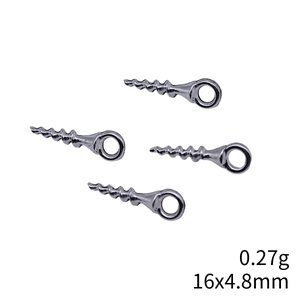 Vis à œil argent antique 16x4.8mm pour la fabrication de bijoux DIY et pendentifs