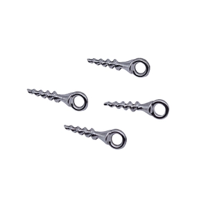 Pendentif œillet à vis argent antique 16x4,8mm pour création bijoux et accessoires vêtement