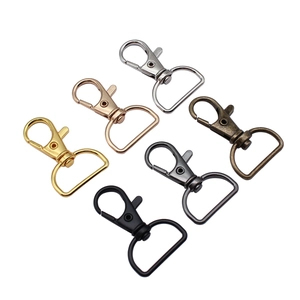 Zinklegering musketonhaken in zes kleuren voor 20mm banden en tassenaccessoires