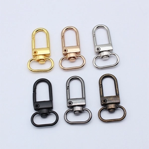 33x13mm metal swivel lobster claw clasps in gold silver black and bronze finishes
