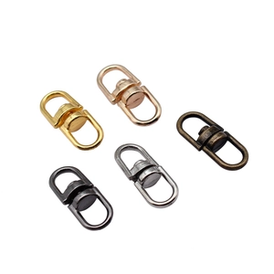 16mm multi-color swivel metal rings in gold, silver, bronze for bags and keychains